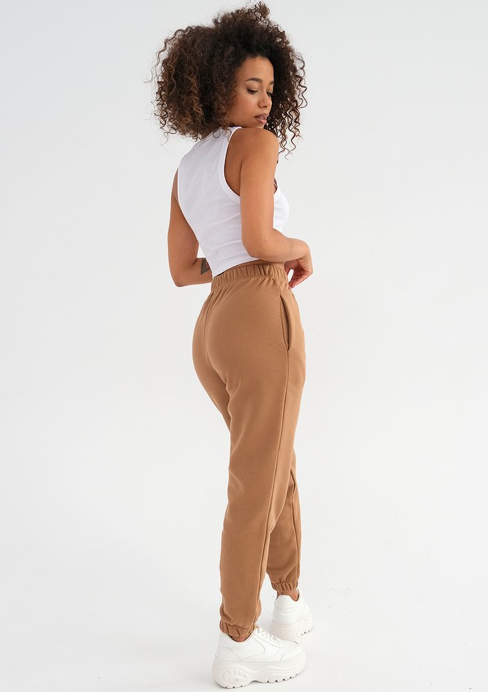 Pure - Caramel brown sweatpants
