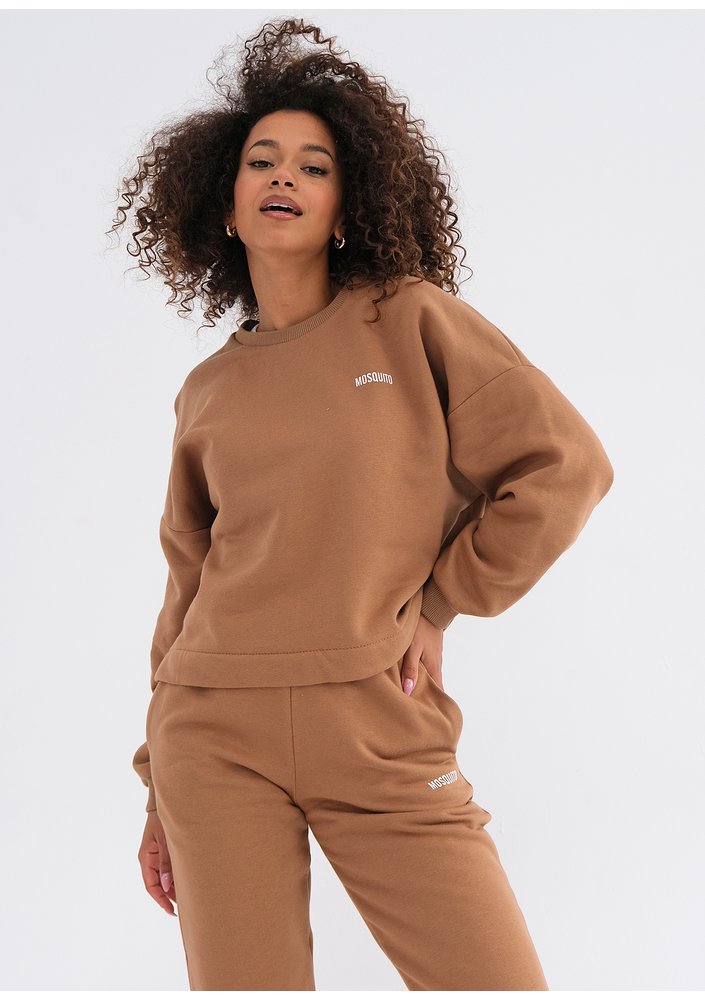 Kimsy - Caramel brown sweatshirt