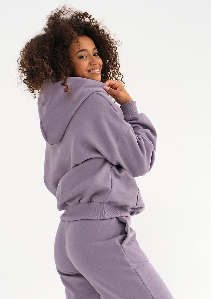 Pure - Bluza z kapturem Lavender
