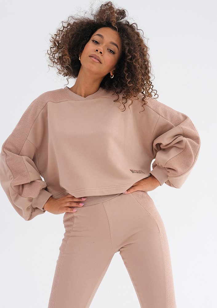 Muva - Latte beige sweatshirt