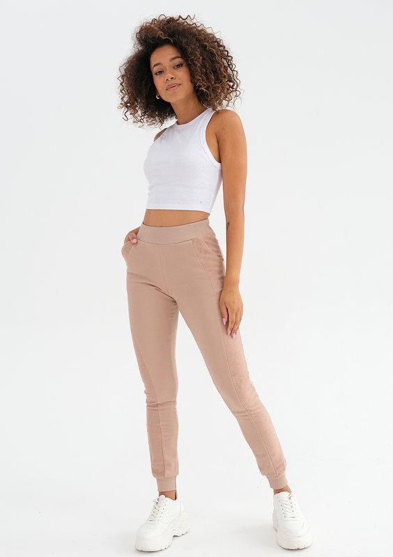 Muva - Latte beige sweatpants