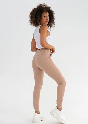Muva - Latte beige sweatpants