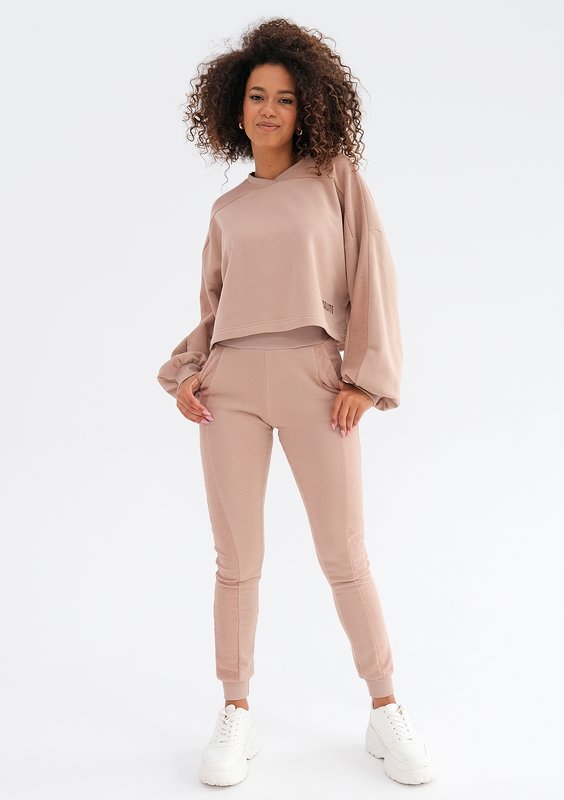 Muva - Latte beige sweatpants