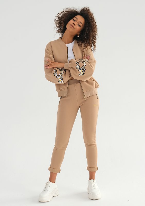 Kindy - Spodnie dresowe Latte