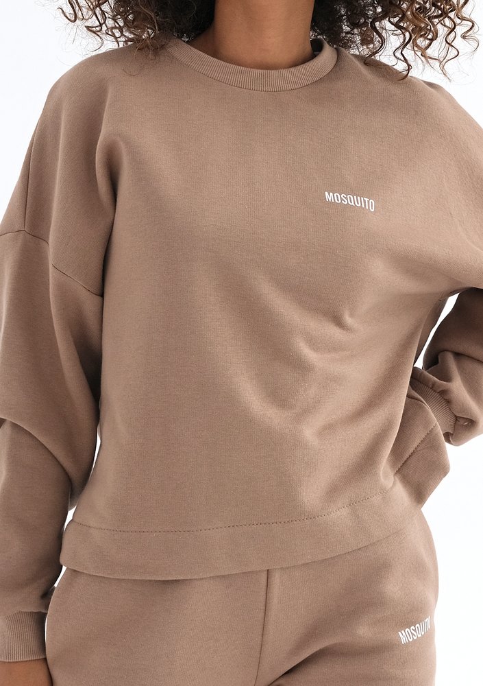 Kimsy - Coffee beige sweatshirt