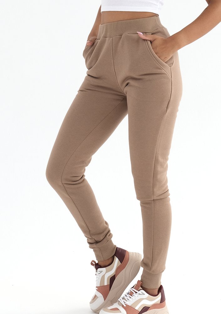 Venice - Spodnie dresowe Coffee