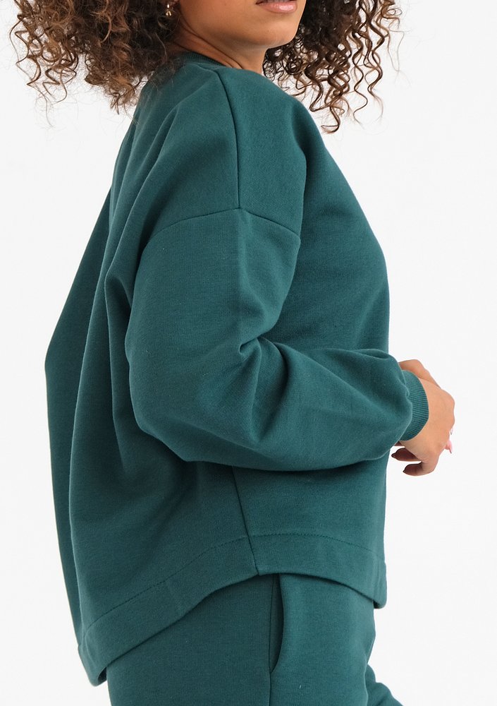 Kimsy - Deep green sweatshirt