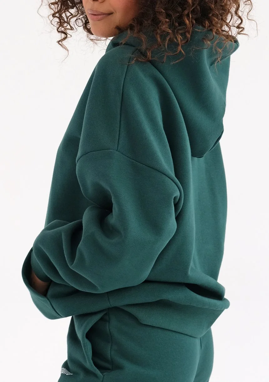 Pure - Deep green hoodie