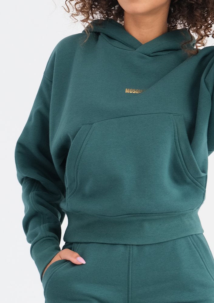 Venice - Deep green hoodie