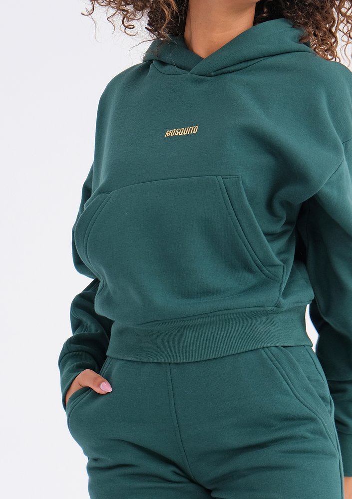 Venice - Deep green hoodie