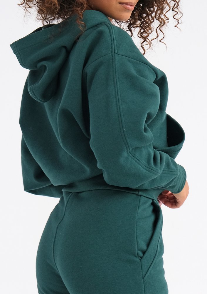 Venice - Bluza z kapturem Deep Green