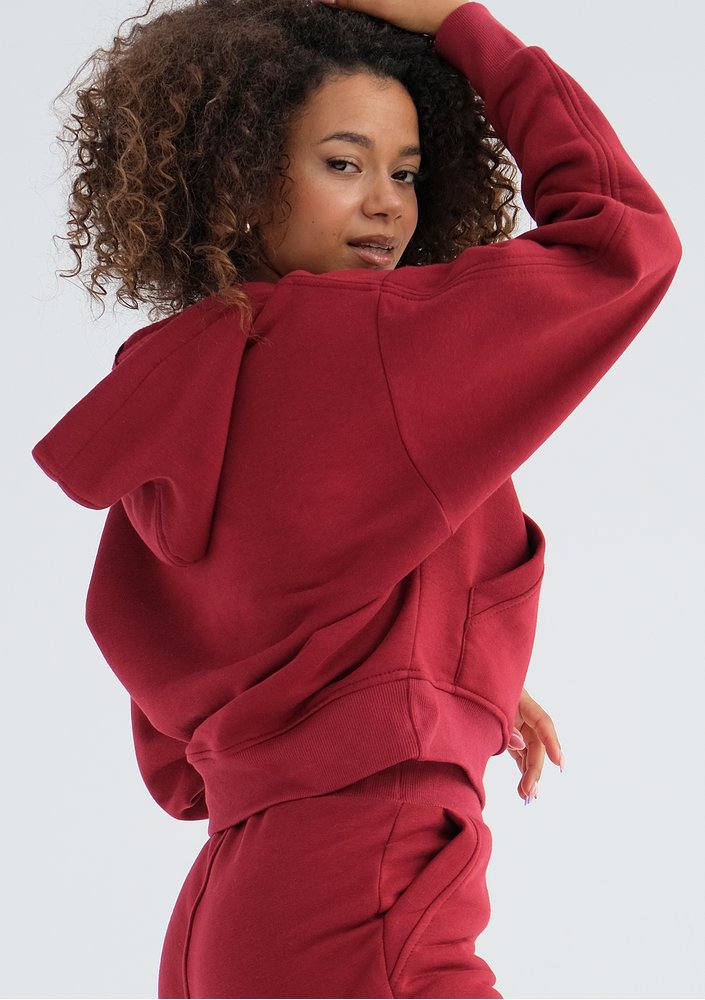 Venice - Bluza z kapturem Biking Red