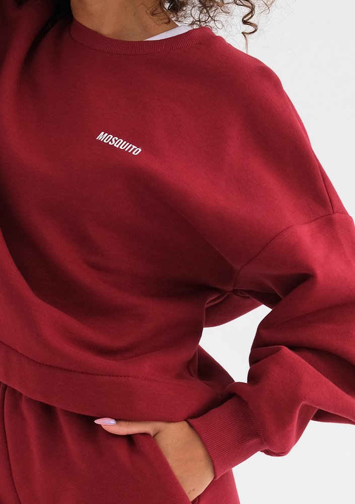 Kimsy - Biking red sweatshirt