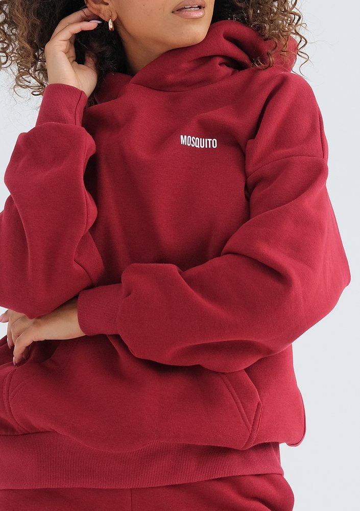 Pure - Bluza z kapturem Biking Red