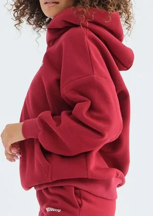 Pure - Bluza z kapturem Biking Red
