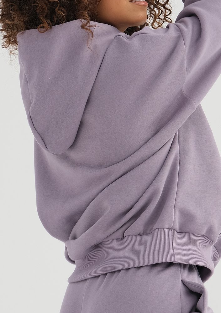 Pure - Bluza z kapturem Lavender
