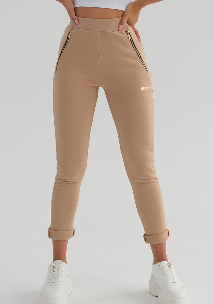 Kindy - Latte beige sweatpants