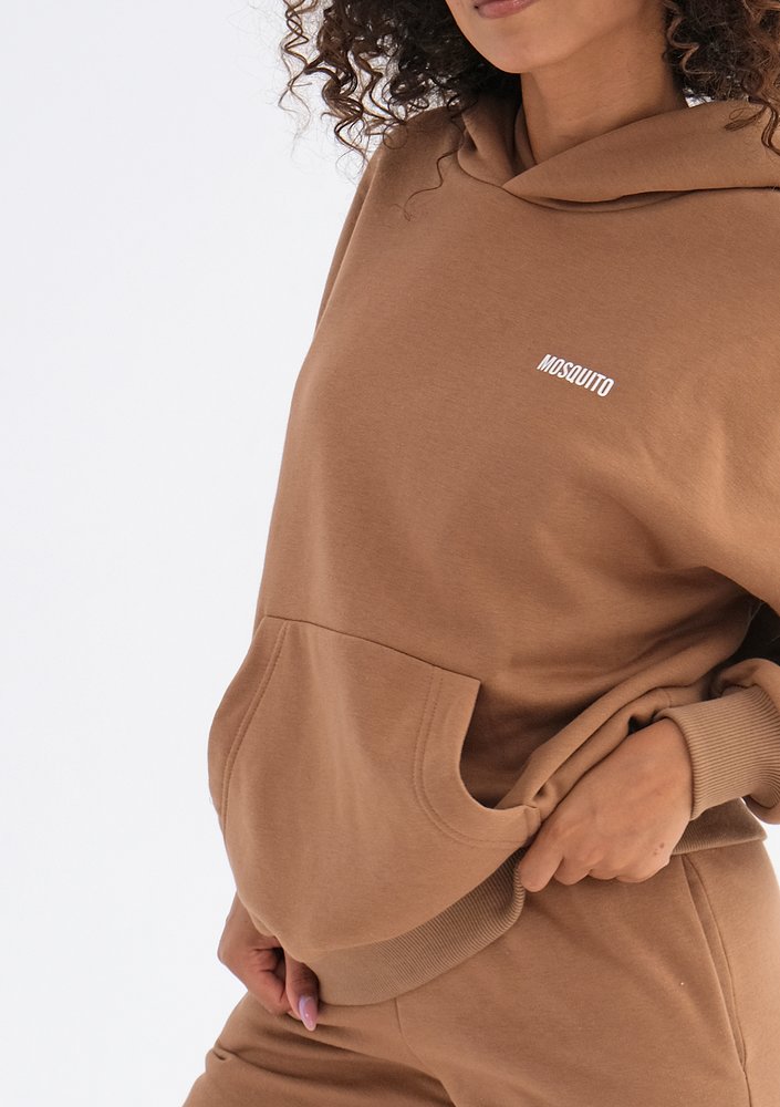 Pure - Caramel brown hoodie