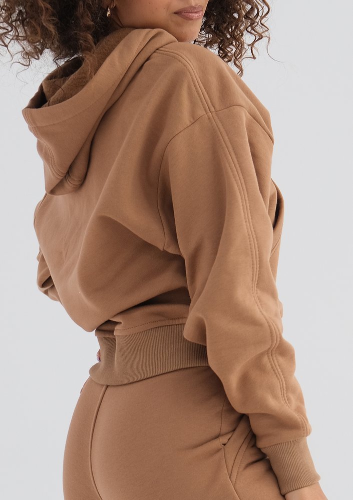 Venice - Caramel brown hoodie