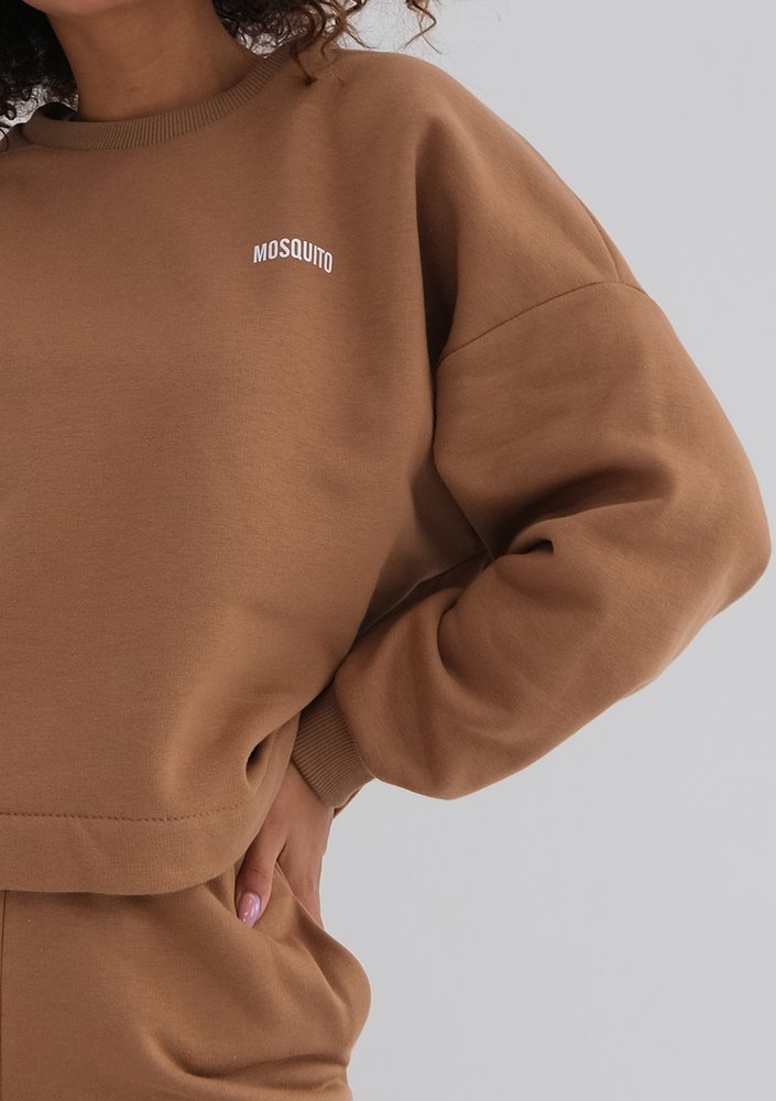 Venice - Caramel brown sweatshirt