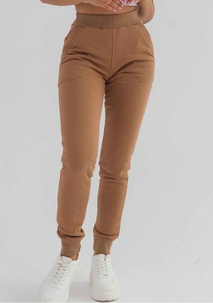 Venice - Caramel brown sweatpants