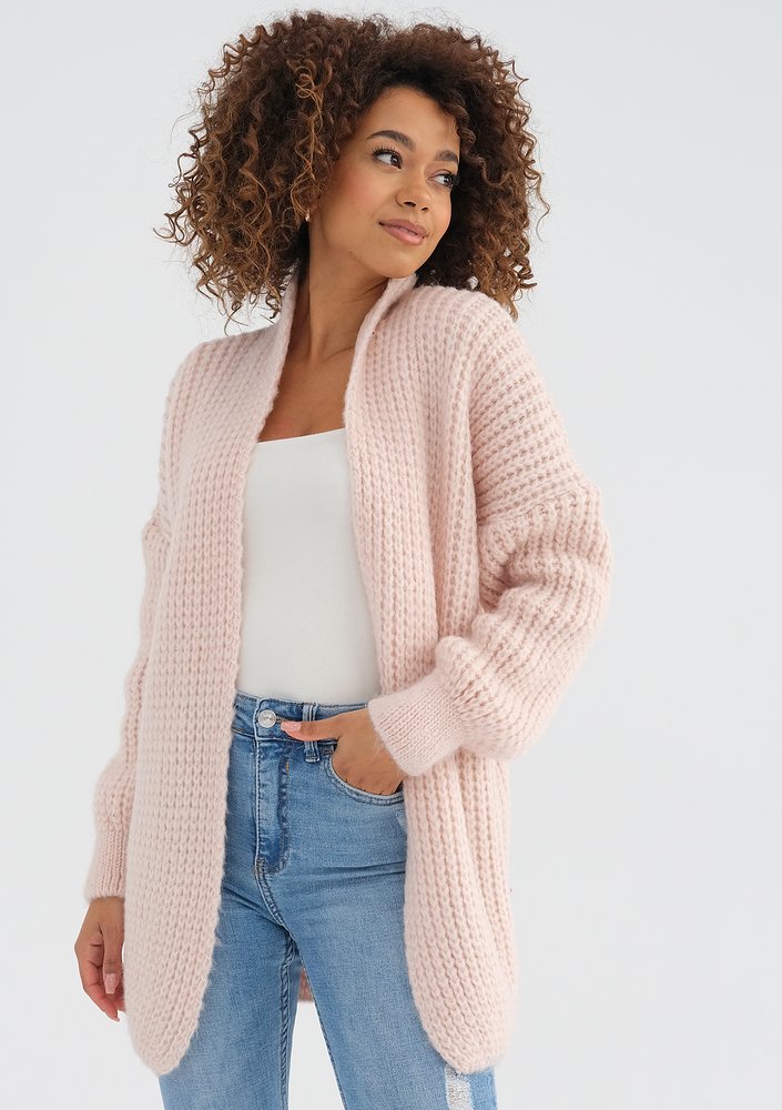 Marly - Powder pink cardigan