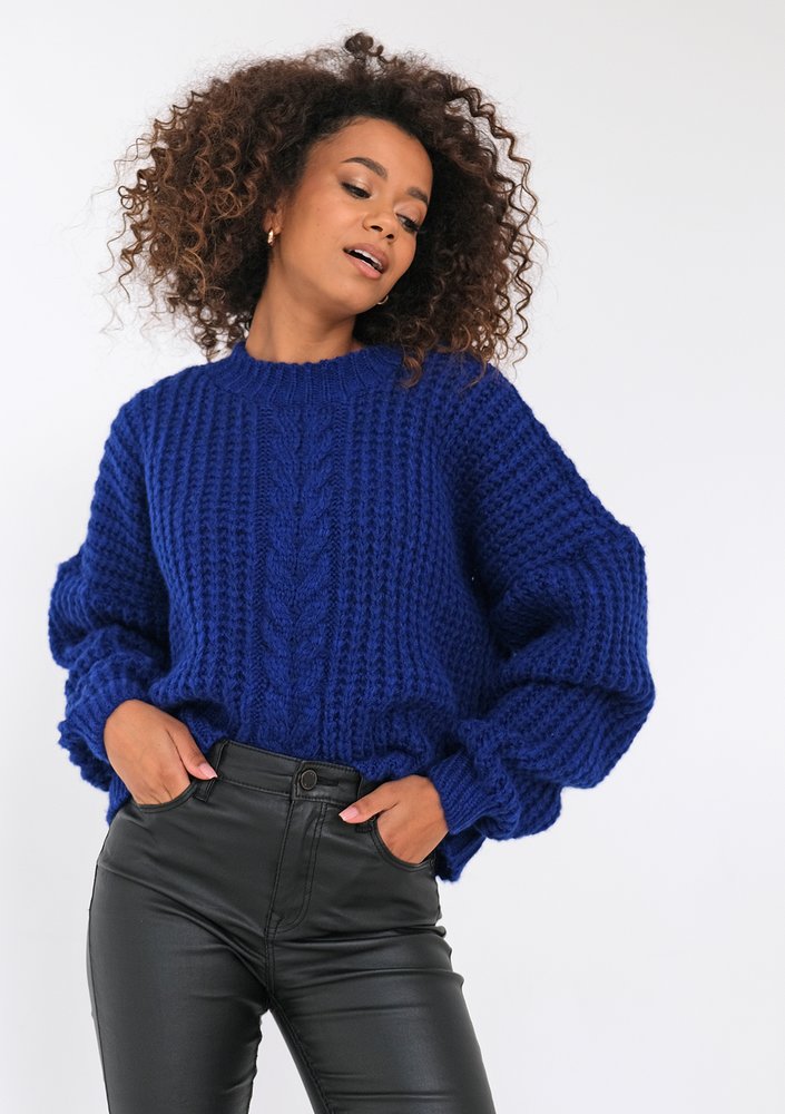 Remo - Cobalt blue sweater