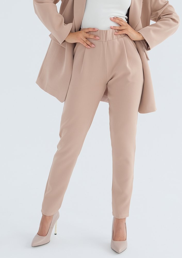 Onzu - Nude trousers