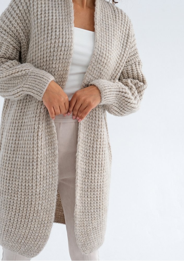 Marly - Kardigan Beżowy