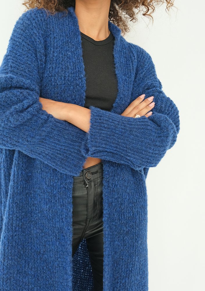 Lund - Maxi blue cardigan