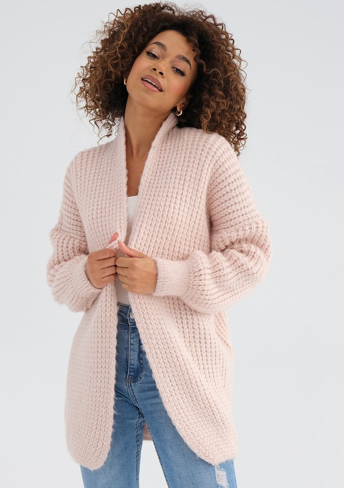 Marly - Powder pink cardigan