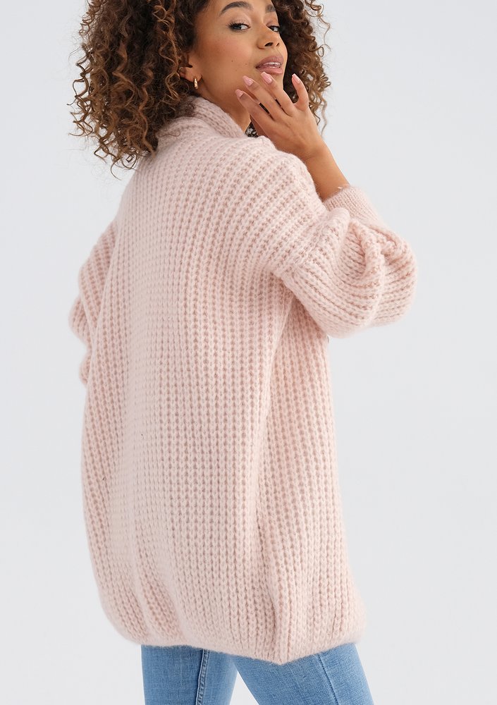 Marly - Powder pink cardigan