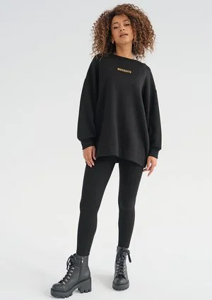 Mosly - Basic black oversize sweatshirt