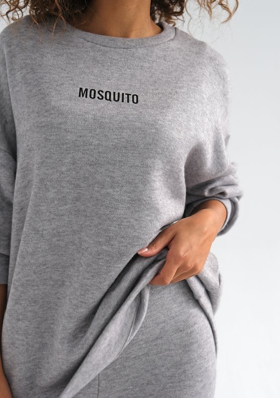 Mosly - Bluza oversize Szara