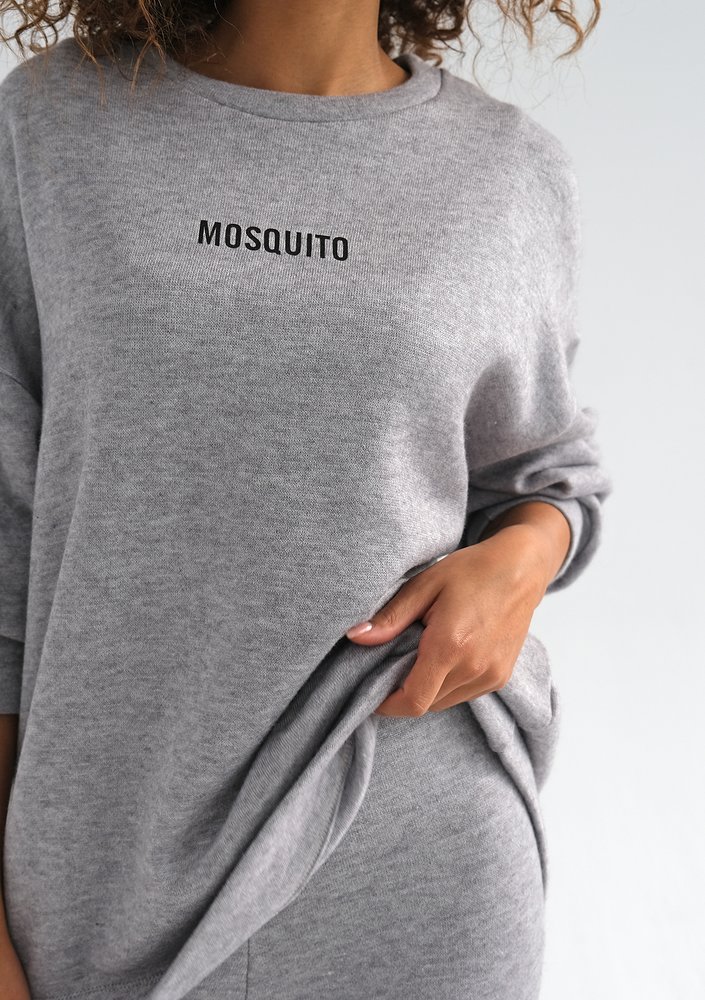 Mosly - Bluza oversize Szara