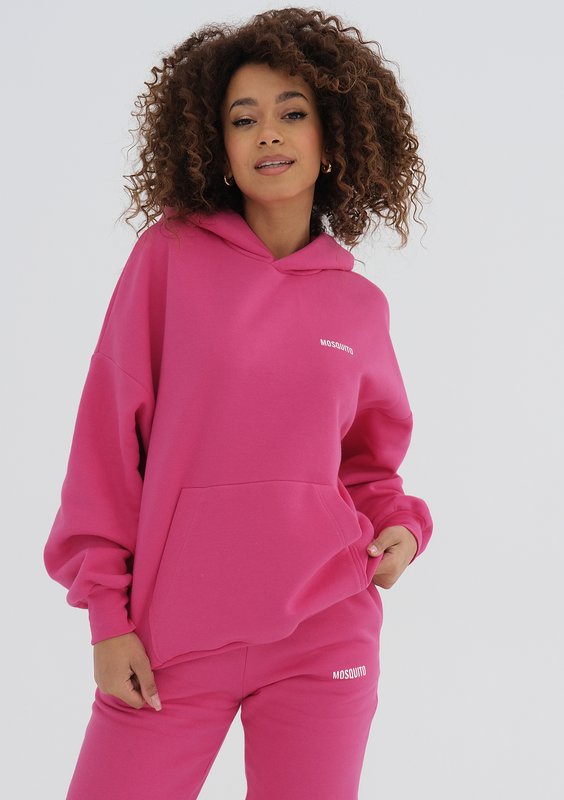 Pure - Fuxia pink hoodie