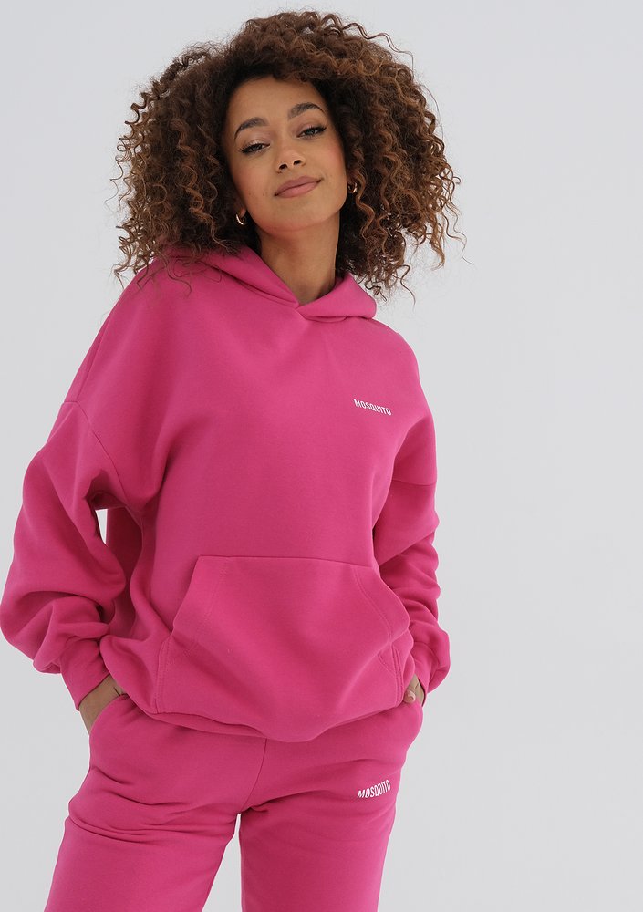 Pure - Bluza z kapturem Fuxia Pink