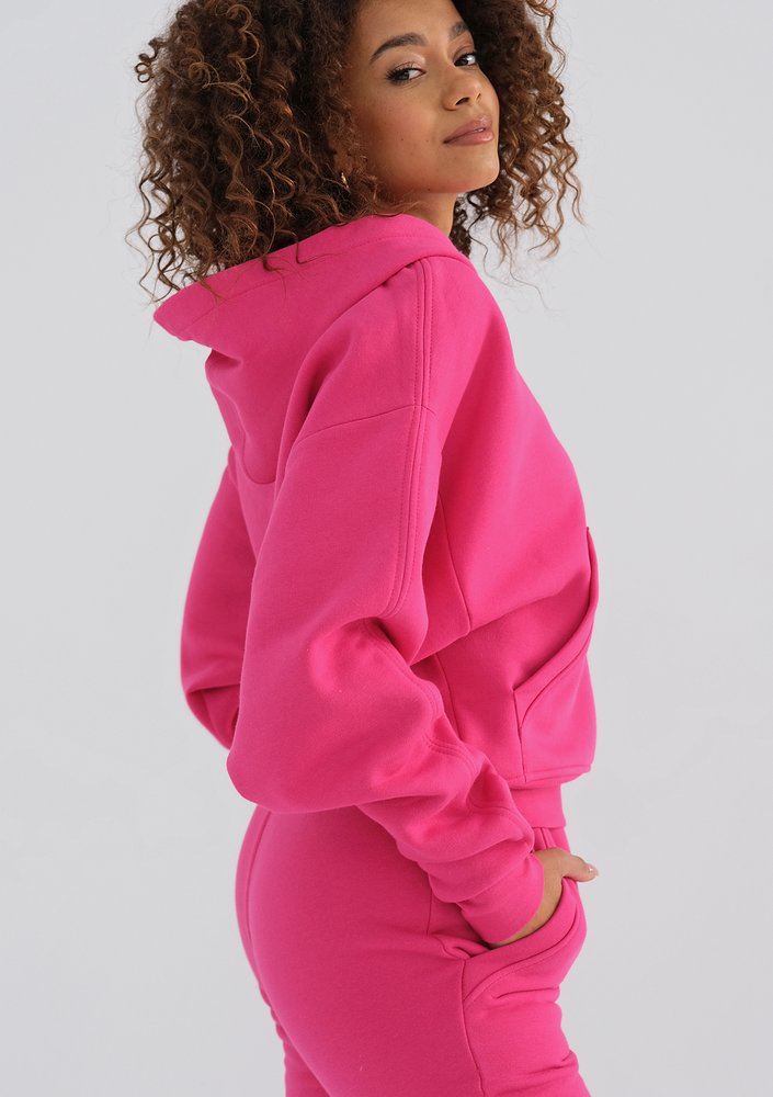 Venice - Fuxia pink hoodie