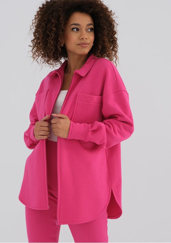 Uniqo - Bluza rozpinana Fuxia Pink