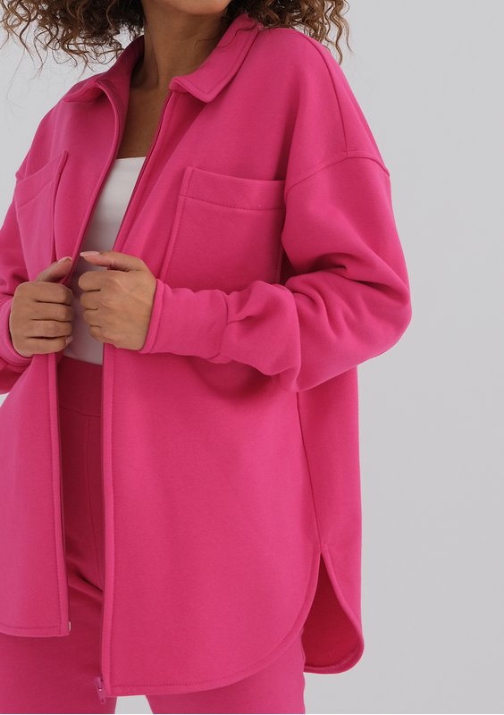 Uniqo - Bluza rozpinana Fuxia Pink