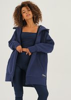 Heet - Długa bluza rozpinana Monaco Navy
