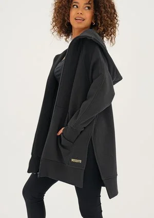 Heet - Długa bluza rozpinana Black