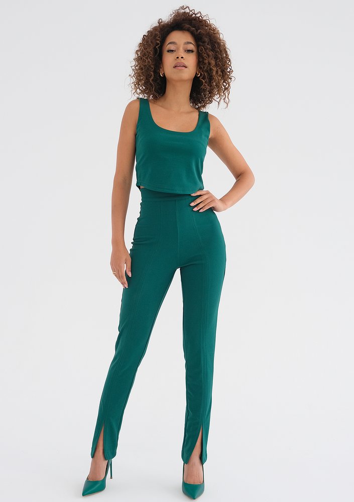 Zaya - Short green top