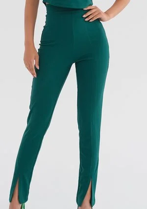 Goma - Spodnie cygaretki Zielone