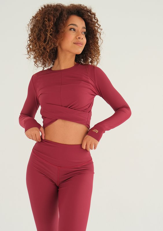 Hi Pure - Biking red legging