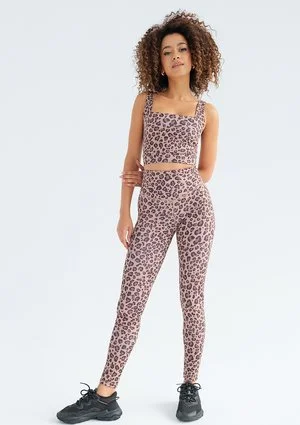 Hi Pure - Beige leopard legging