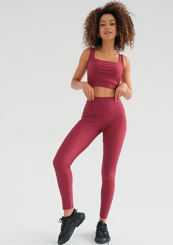 Hi Pure - Biking red legging