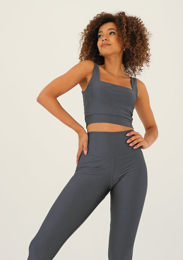 Hi Pure - Legginsy Dark Stone