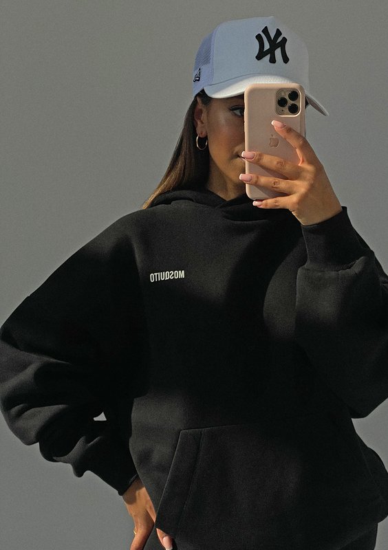 Pure - black hoodie