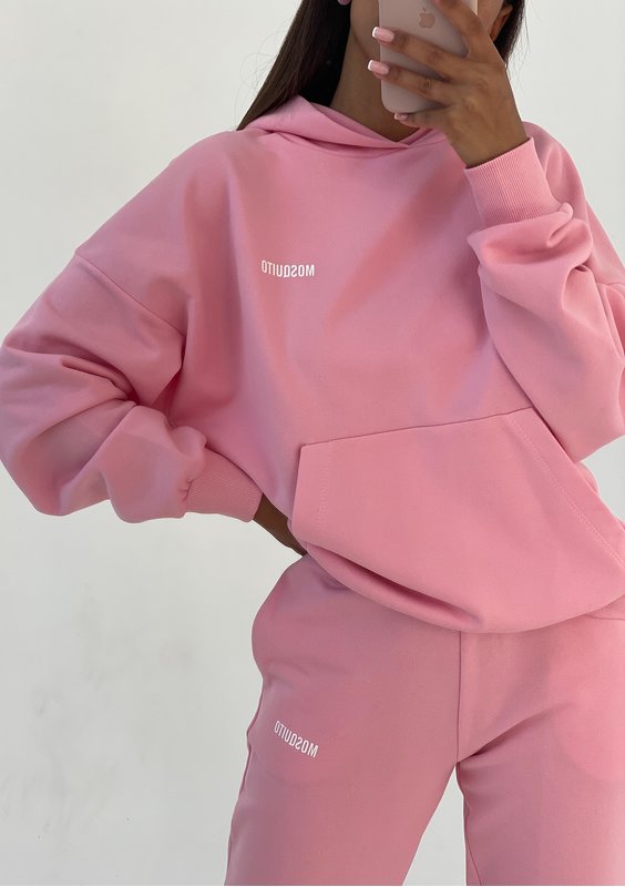 Pure - candy pink hoodie